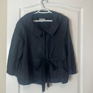 Veronika Maine Black Dressy Jacket Large